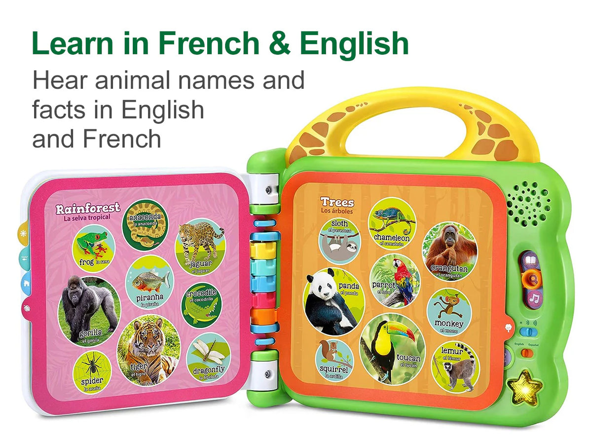 Leap Frog 100 Animals Book English / French