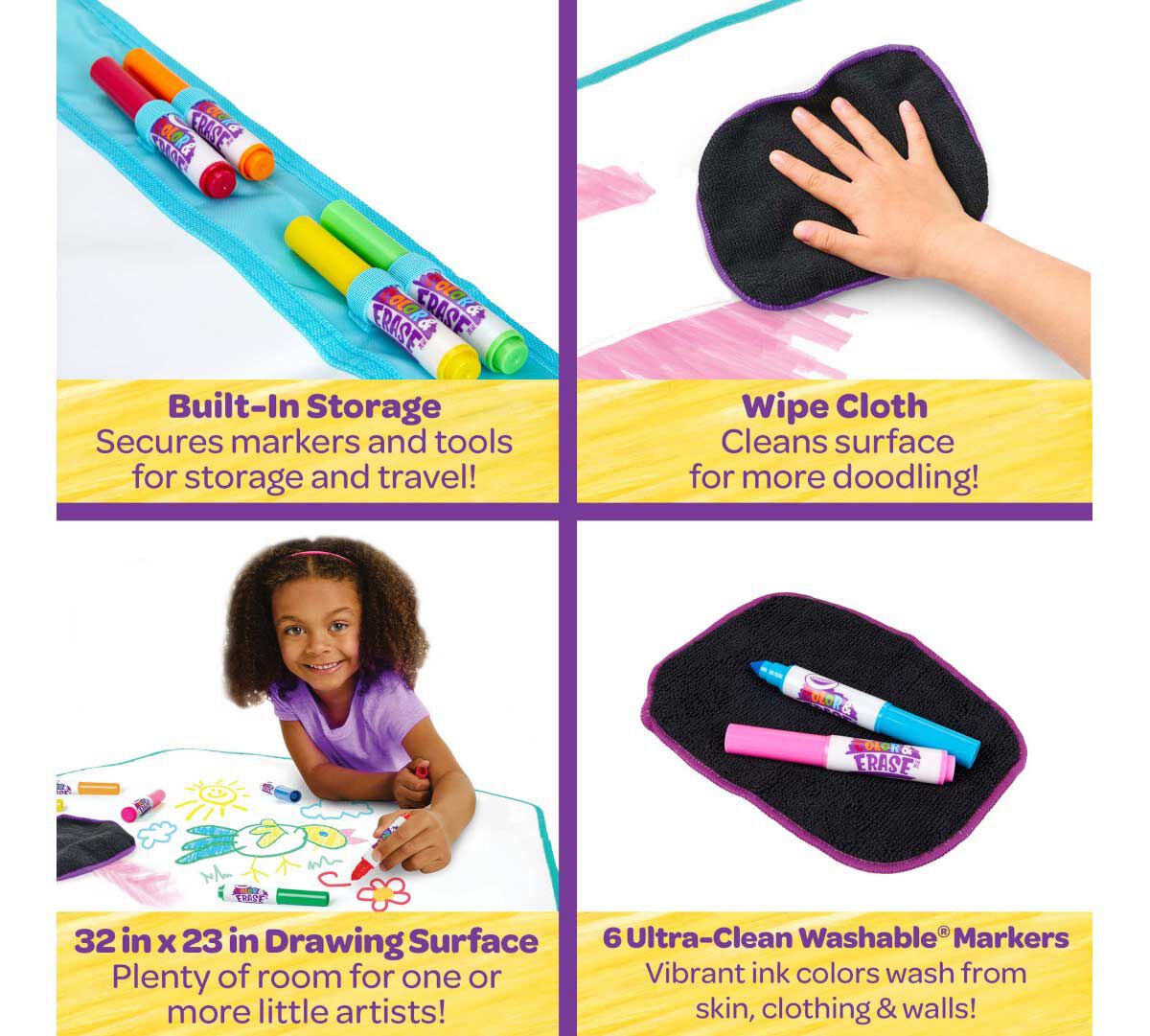 Crayola Colour &amp; Erase Mat