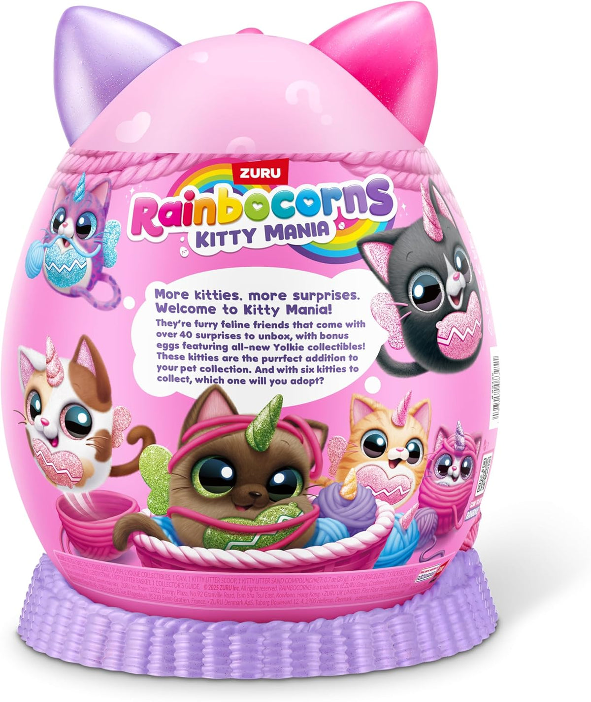 Zuru Rainbocorns Eggzania Kittymania