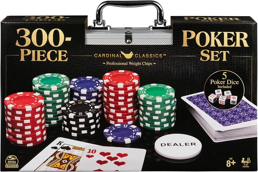 Cardinal Classics 300pc 11.5gm Poker Set In Case REFRESH