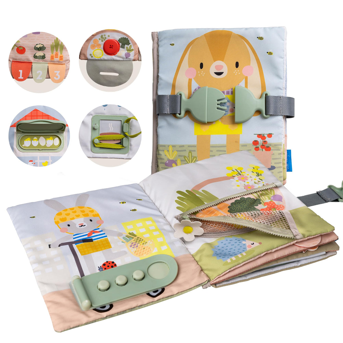 Taf Toys Easier Learning My First Busy Book