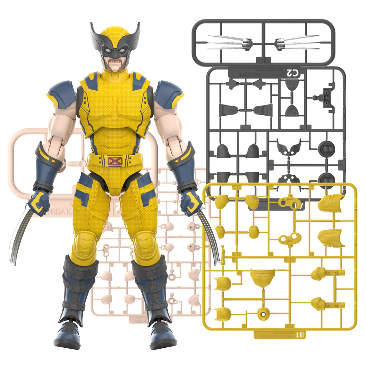 Marvel Blokees Wolverine Champion Class Model Kit 81117 (CC05)