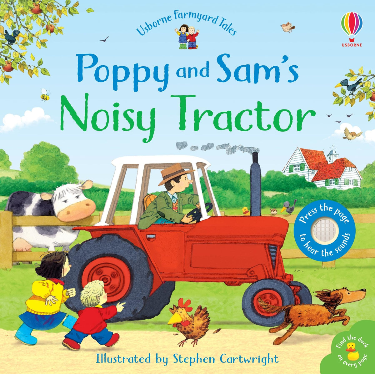 Poppy and Sam&#39;s Noisy Tractor Sound Book
