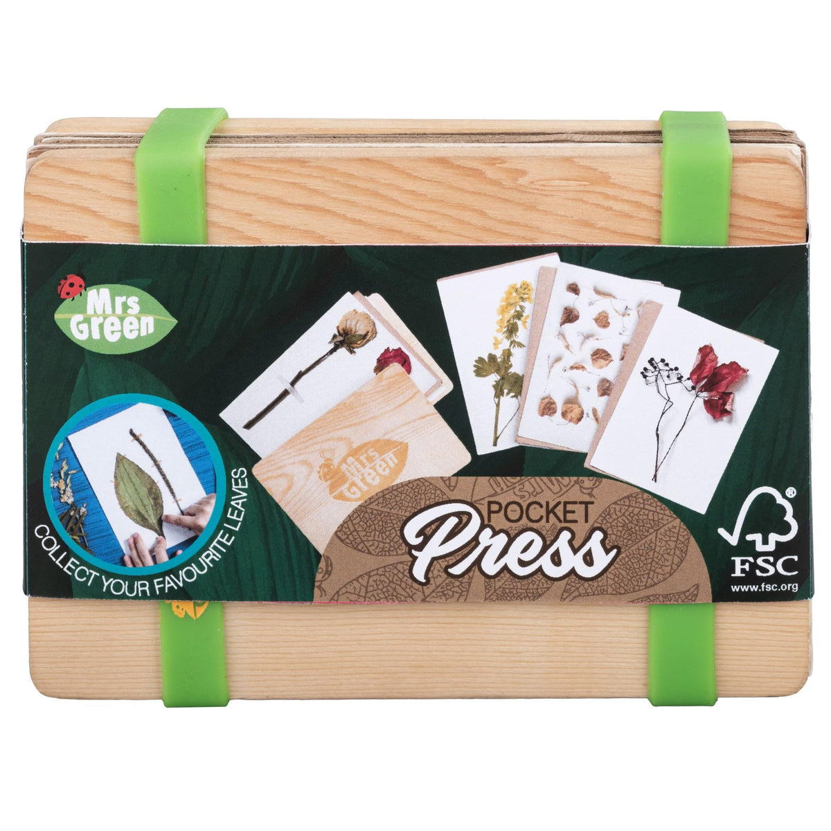 Mrs Green Flower Press Small - Pocket Press