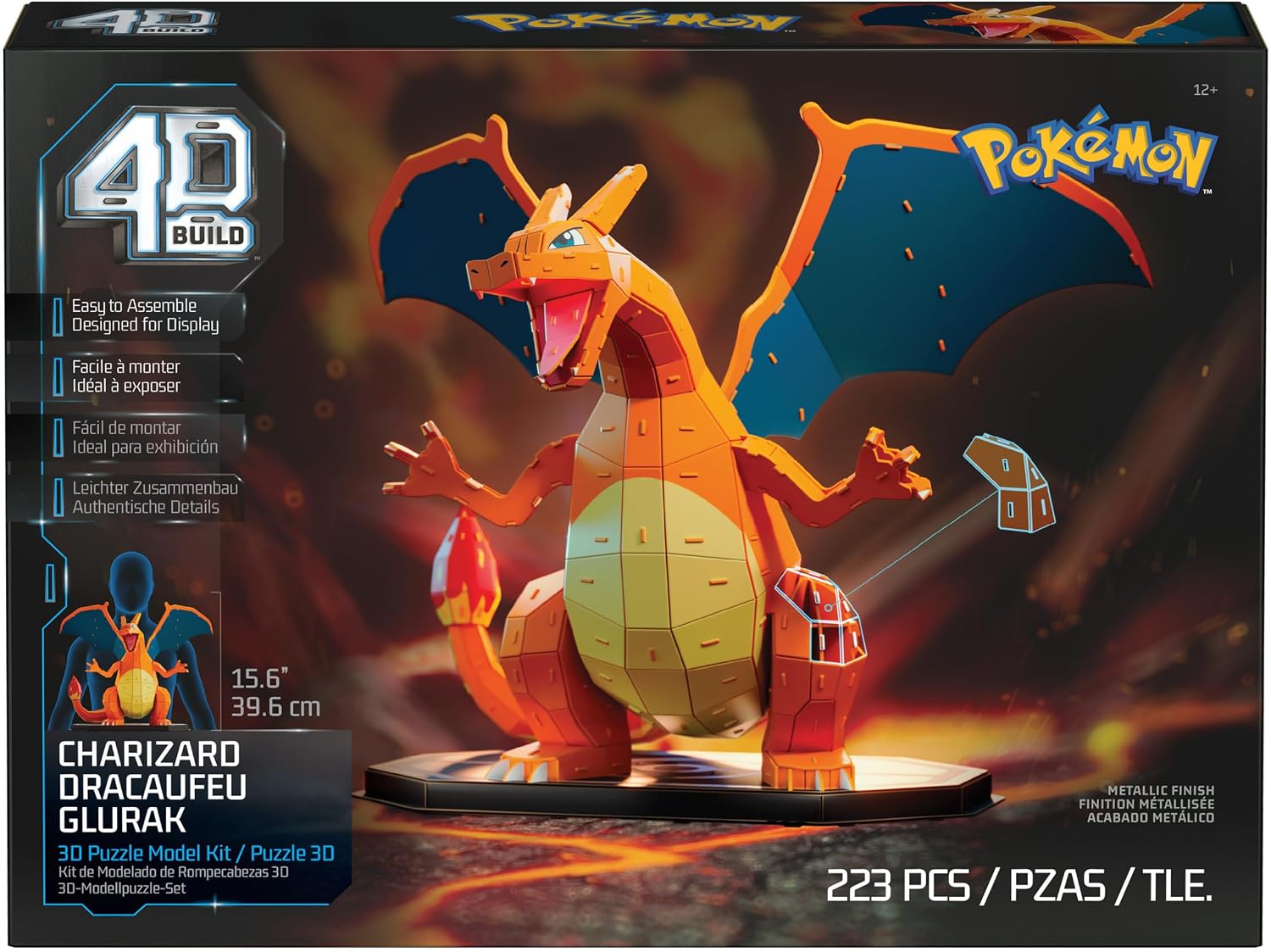 Pokemon 4D Build Charizard 3D Puzzle Model Kit