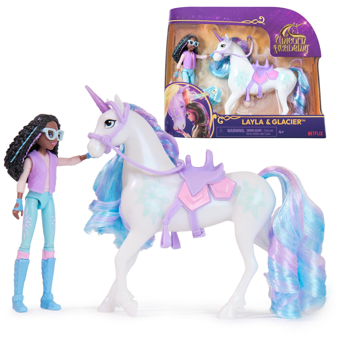 Unicorn Academy Small Doll Layla &amp; Glacier