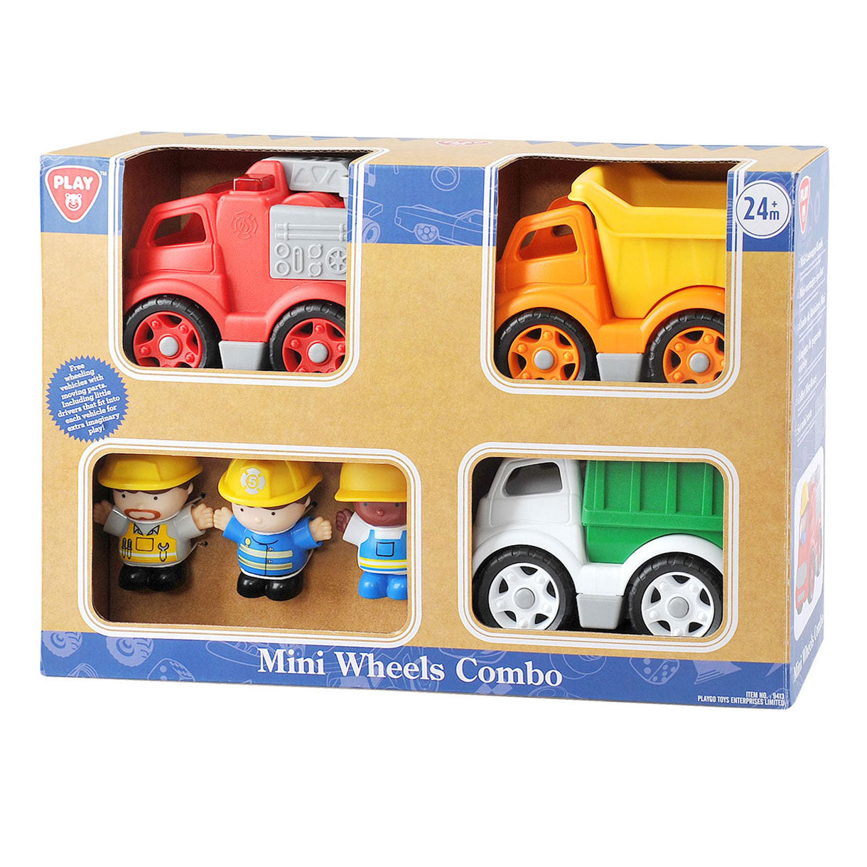 PLAYGO TOYS ENT. LTD. Mini Wheels Combo Vehicle Set