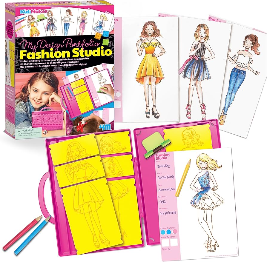 4M KidzMaker My Design Portfolio - Fashion Studio