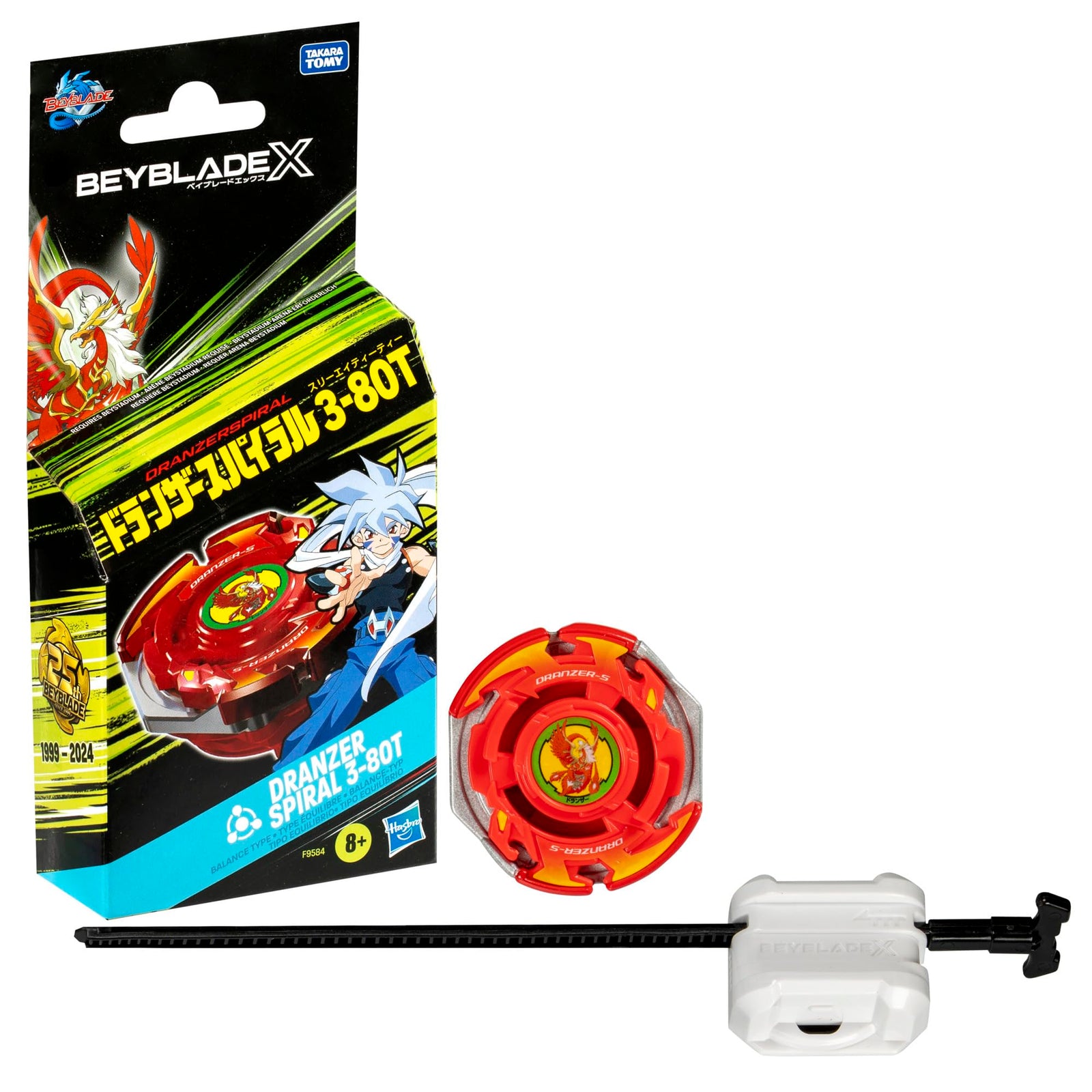 Beyblade X Single Top: Dranzer Spiral 3-80T