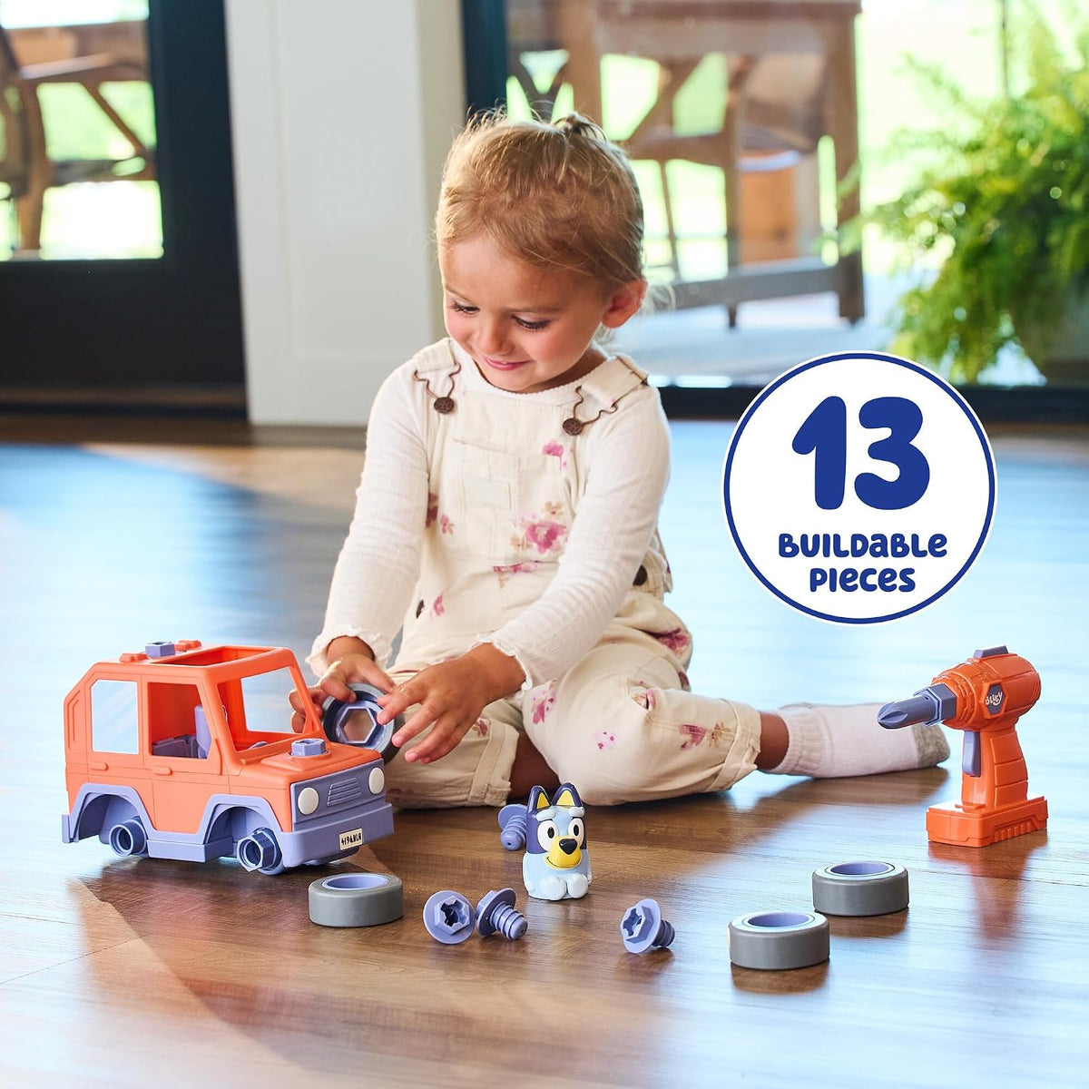 Bluey Build A Buddy Vehicle - Batteries Included