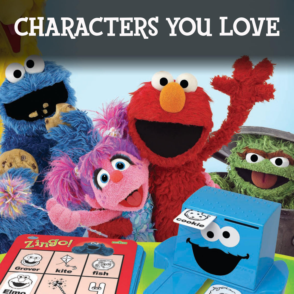 Thinkfun Zingo Bingo - Sesame Street
