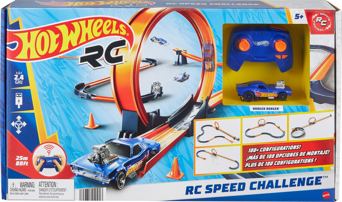 Hot Wheels R/C Speed Challenge req 2 x AAA batteries