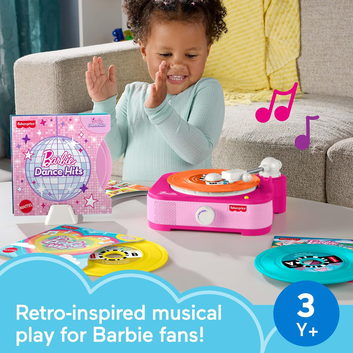 Fisher Price Barbie Record Player