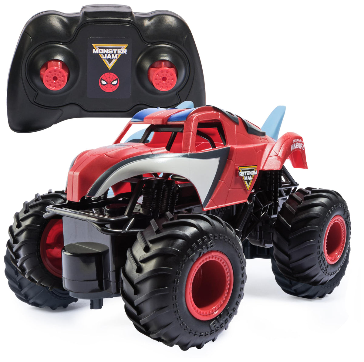 Monster Jam 1/24 R/C Spiderman req 5 x AAA batteries