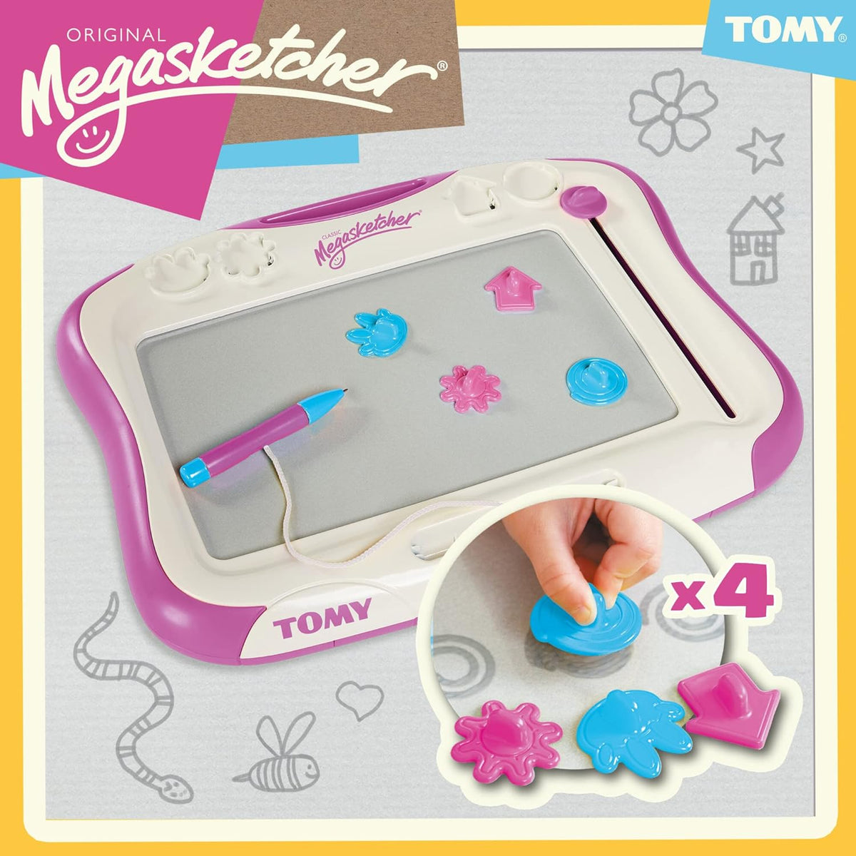 Tomy Megasketcher Purple