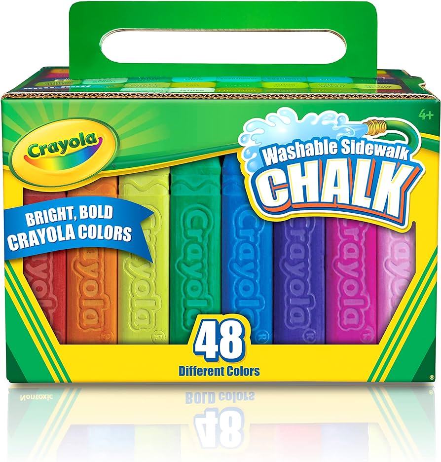 Crayola 48 pce Washable Sidewalk Chalk