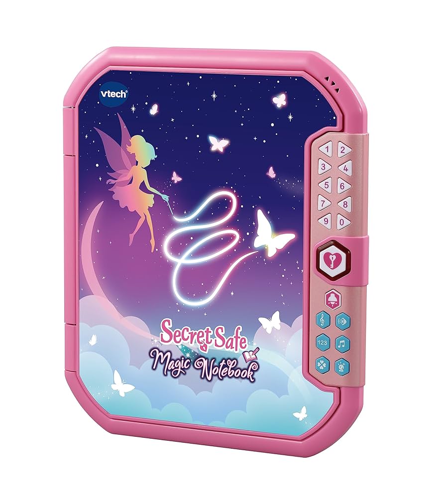 Vtech Secret Safe Magic Notebook Pink Req 3x AA batteries