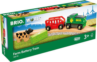 BRIO 36018 Farm Battery Train req 1 x AA battery