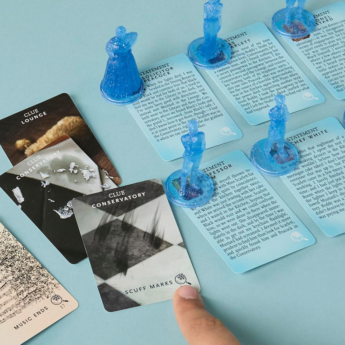 Cluedo Secrets Under Snowfall Advent Calendar