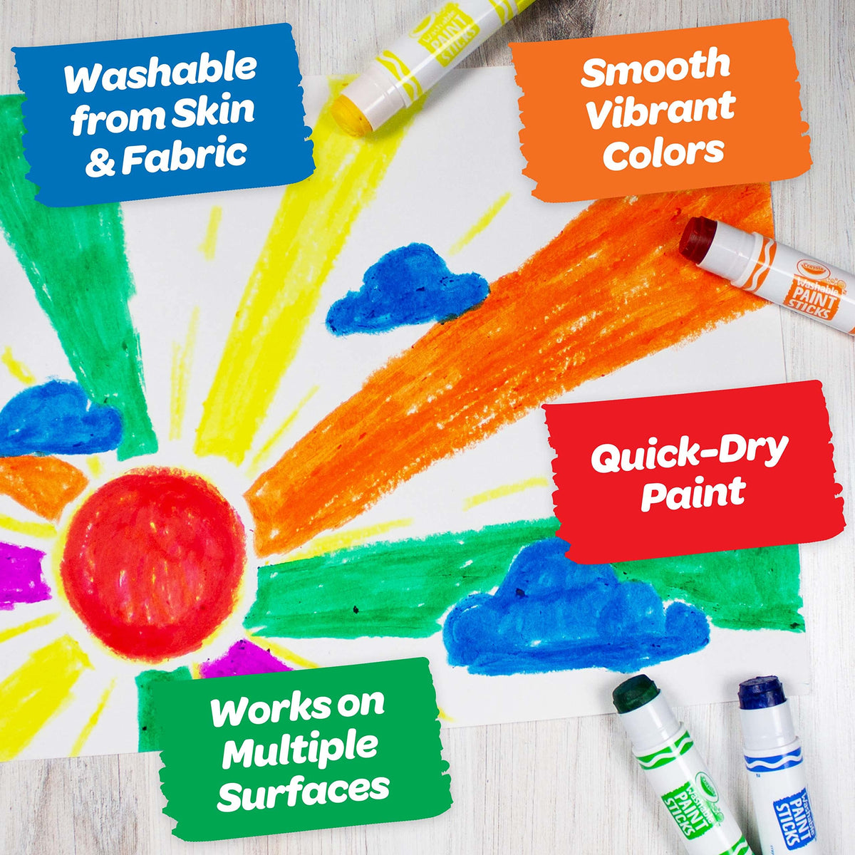 Crayola Washable Paint Sticks