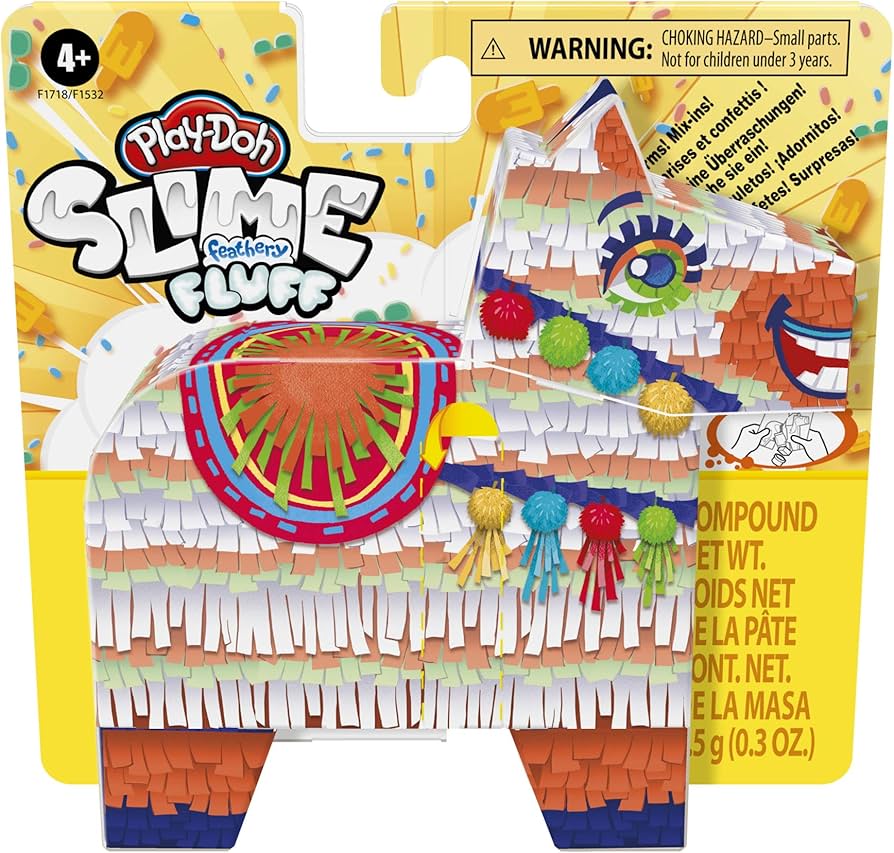 Play Doh Slime Scented Feathery Fluff - Orange