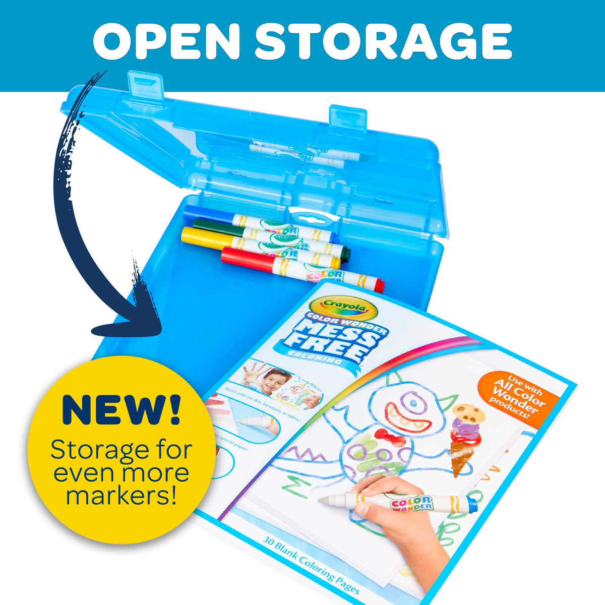 Crayola Colour Wonder Stow &amp; Go