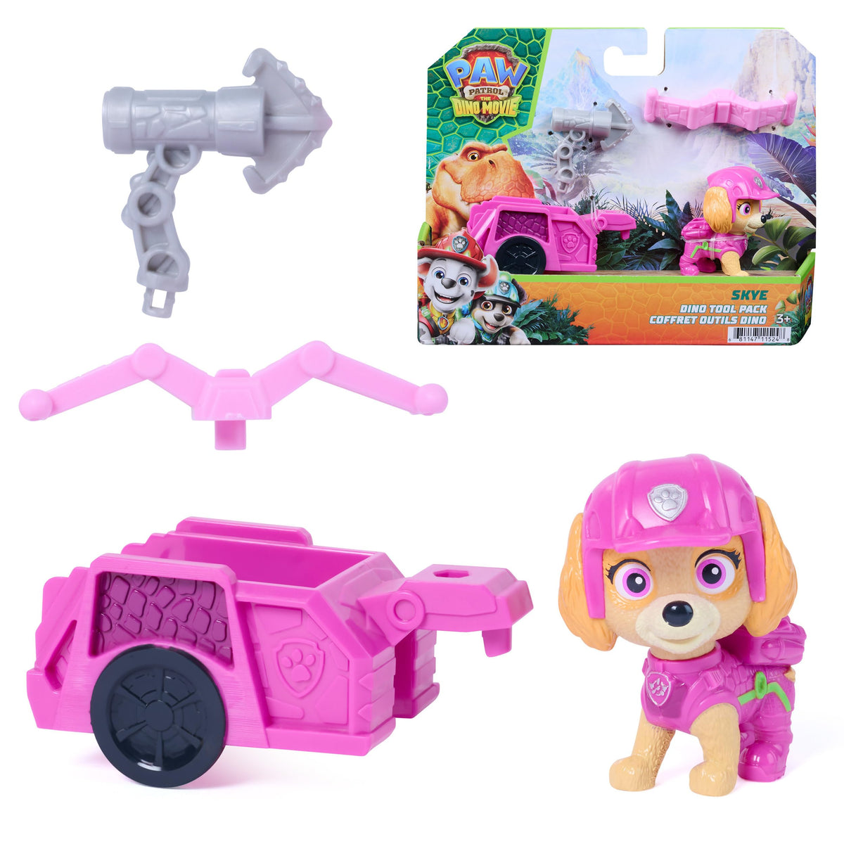 Paw Patrol The Dino Movie Dino Tool Pack SKYE