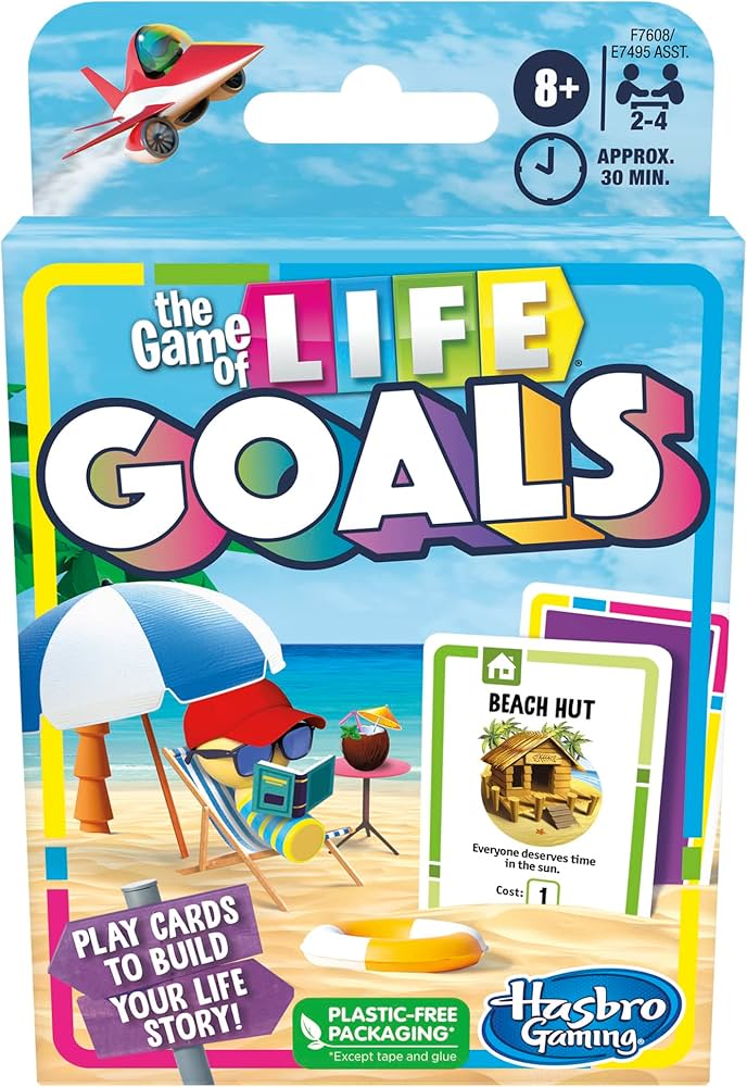The Game of Life Goals Card Game