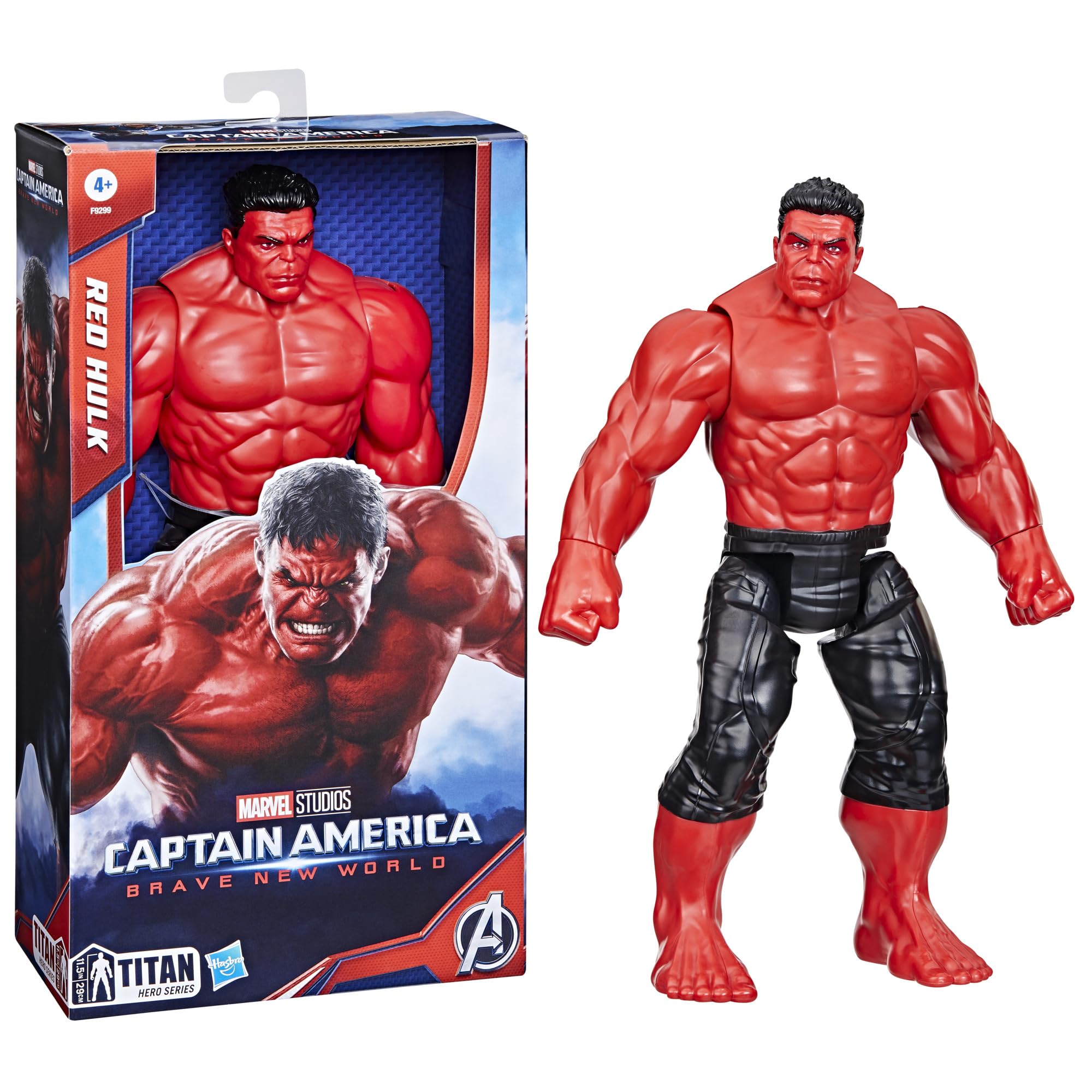 Captain America Brave New World Deluxe Figure Red Hulk