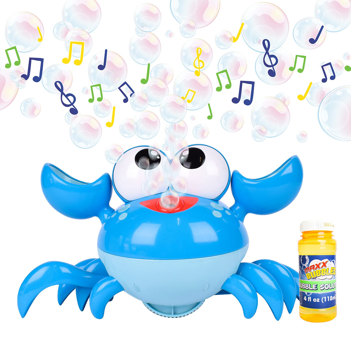 Maxx Bubbles Dancing Crab Bubble Machine req 3 x AAA batteries