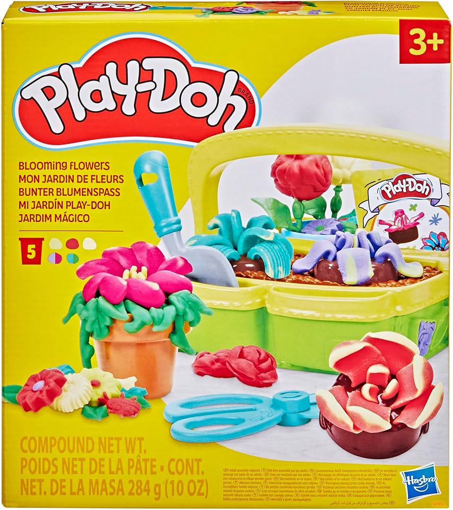 Play Doh Blooming Flowers