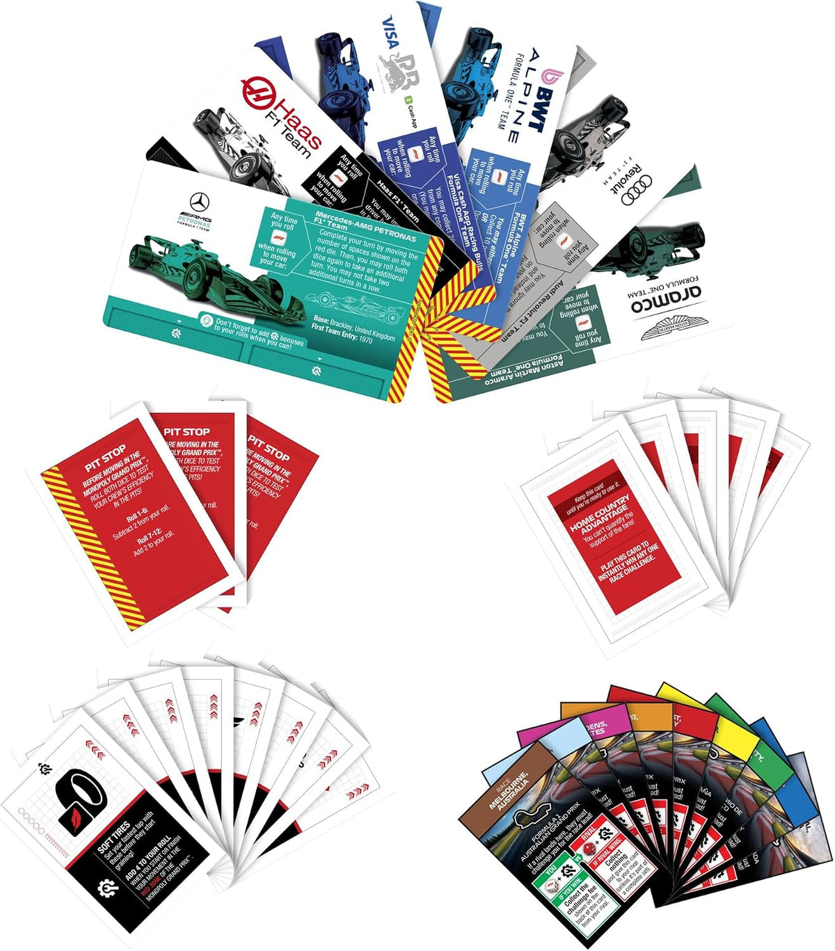 Monopoly Formula 1 Edition (Includes Exclusive Car Tokens)
