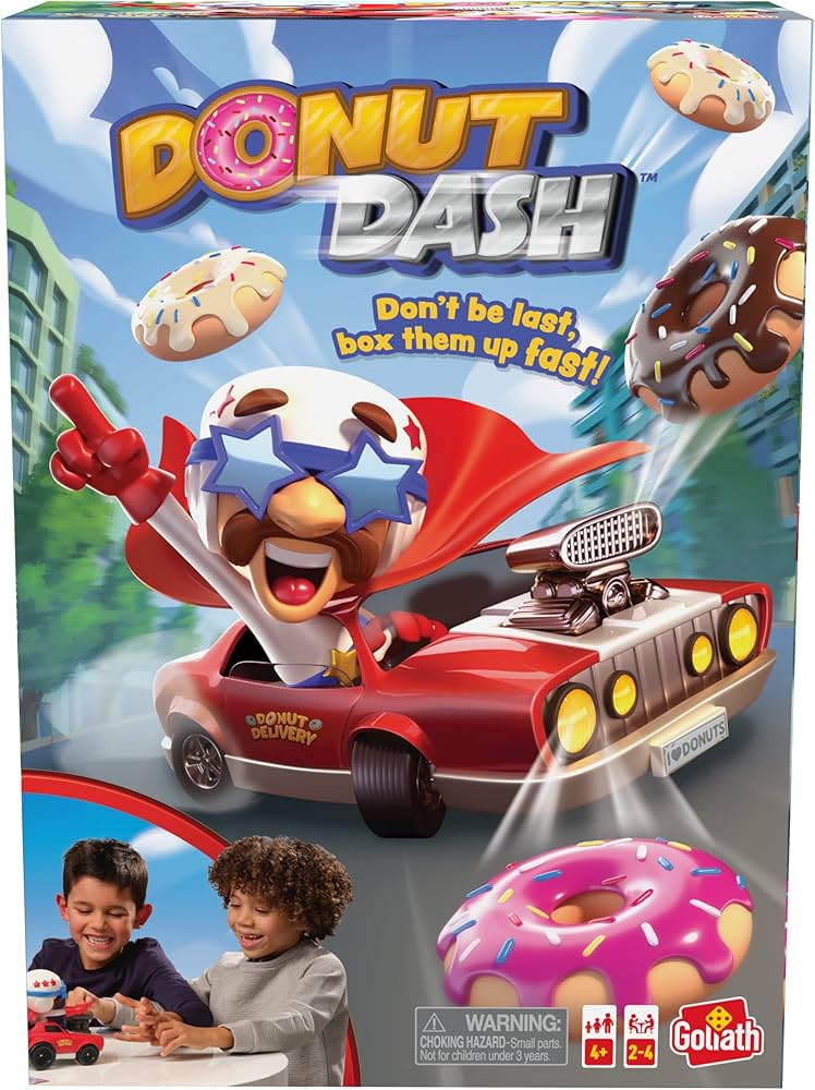 Donut Dash Game Req 3 AAA Batteries