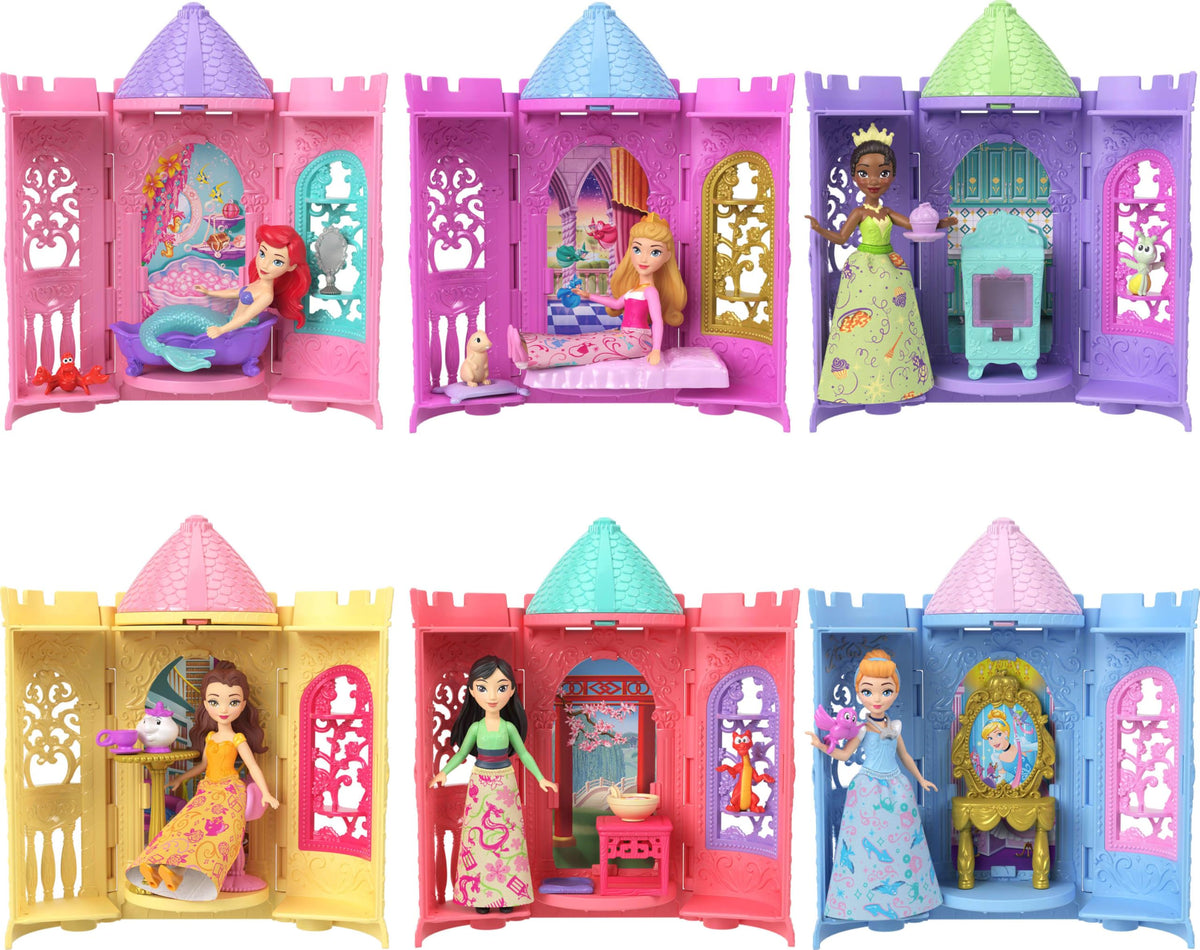 Disney Princess Tower Surprise Small Doll Assorted