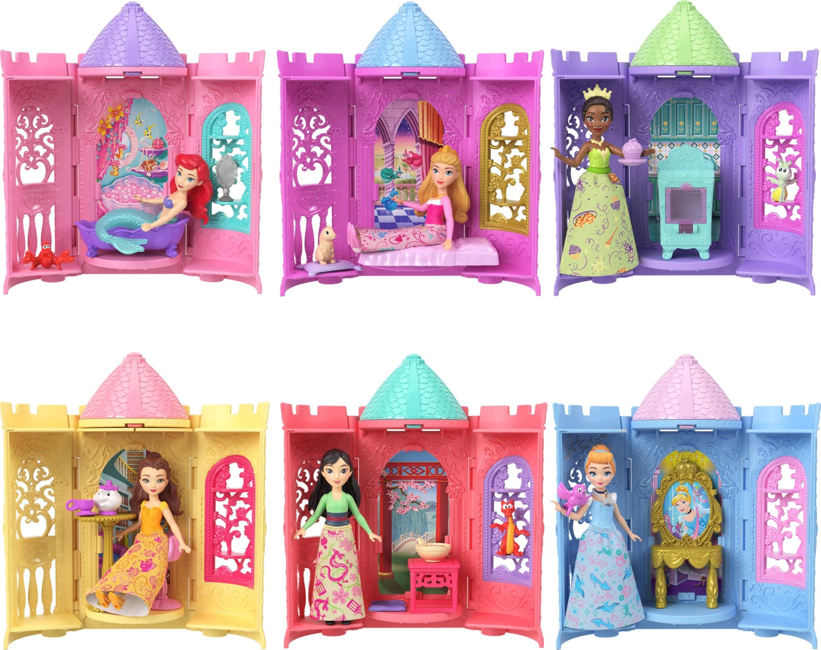 Disney Princess Tower Surprise Small Doll Assorted