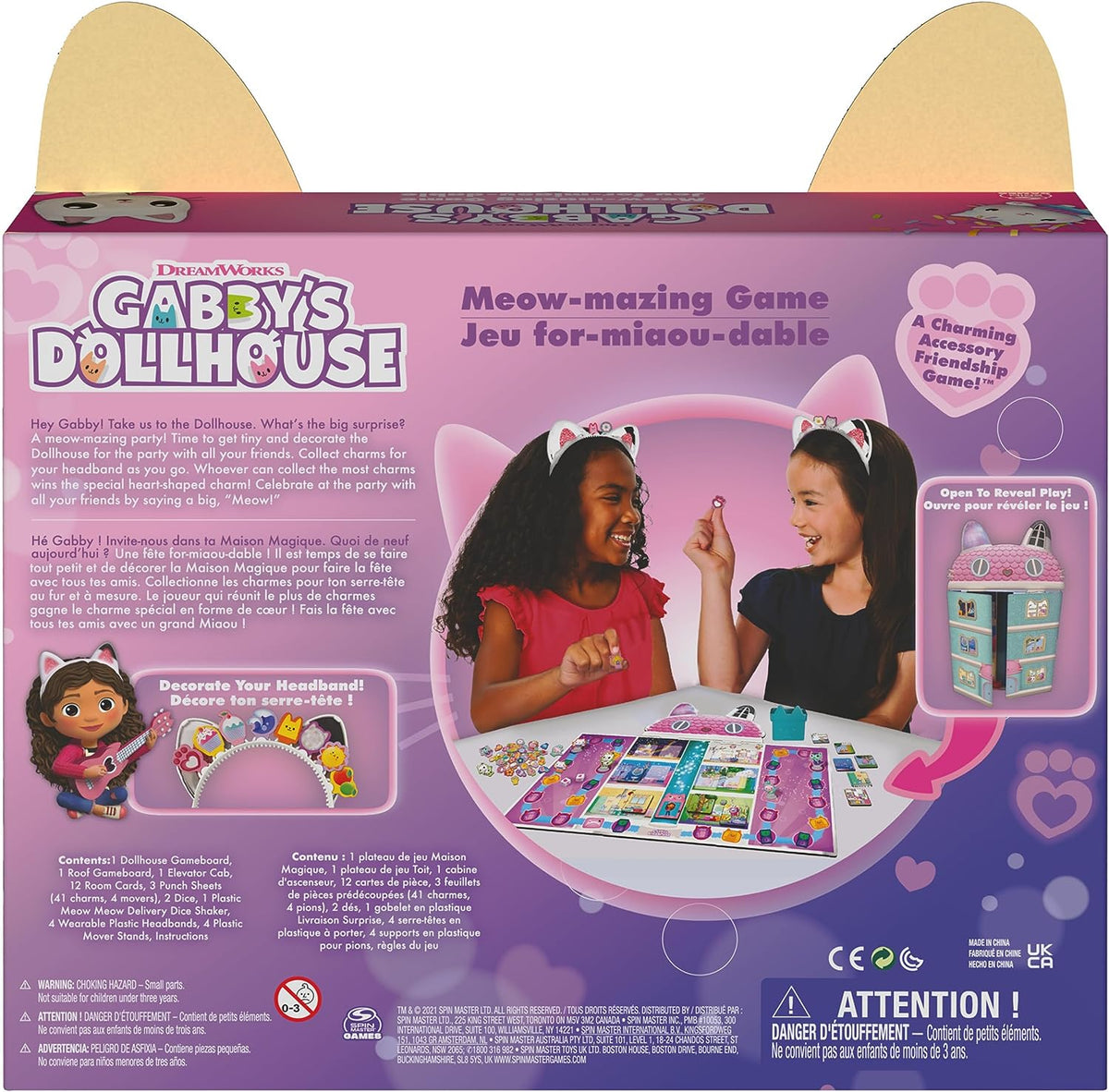 Gabby&#39;s Dollhouse Meow-mazing Party Game