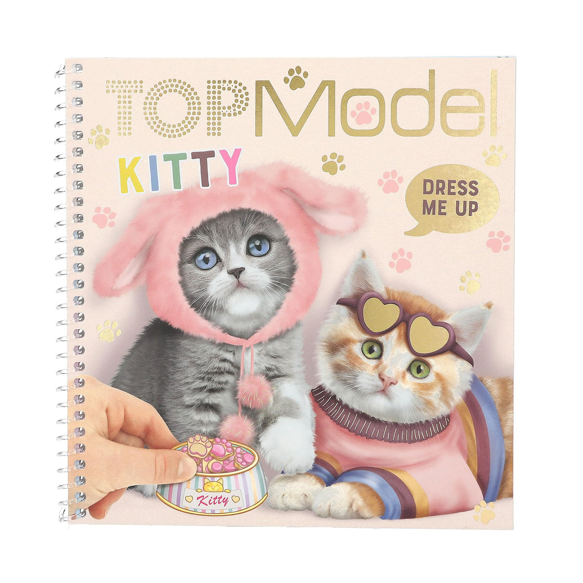 Top Model Dress Me Up Kitty Book