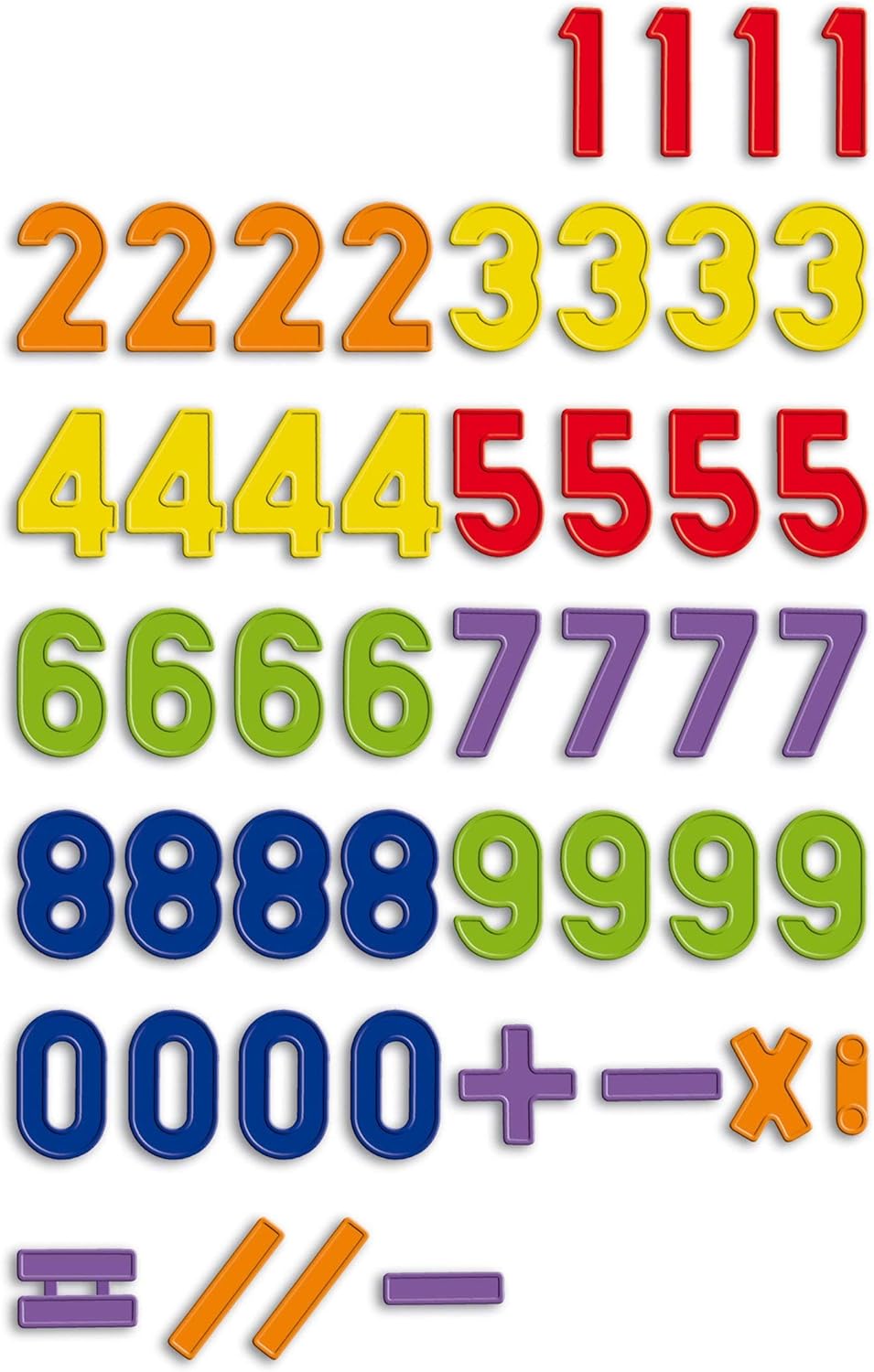 Quercetti Magnetic Numbers 48 Pce