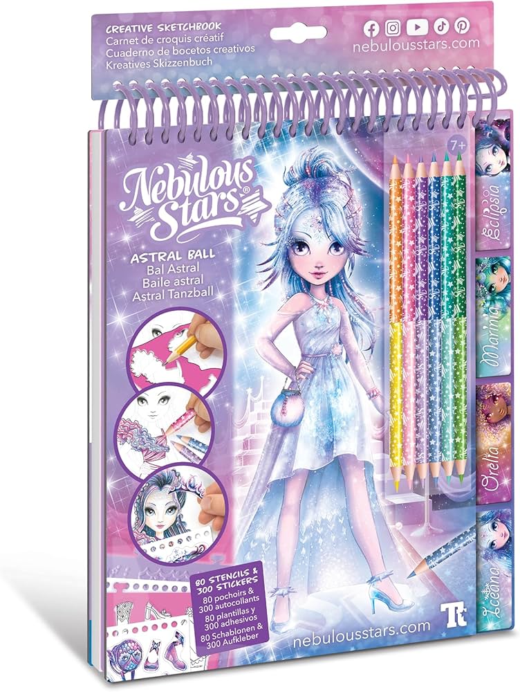 Nebulous Stars Fashion Sketchbook Star Gala / Astral Ball