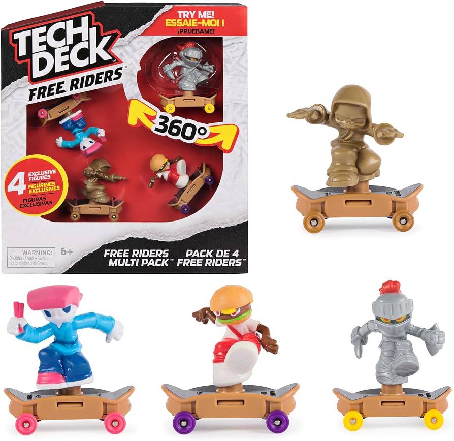Tech Deck Free Riders Multipack