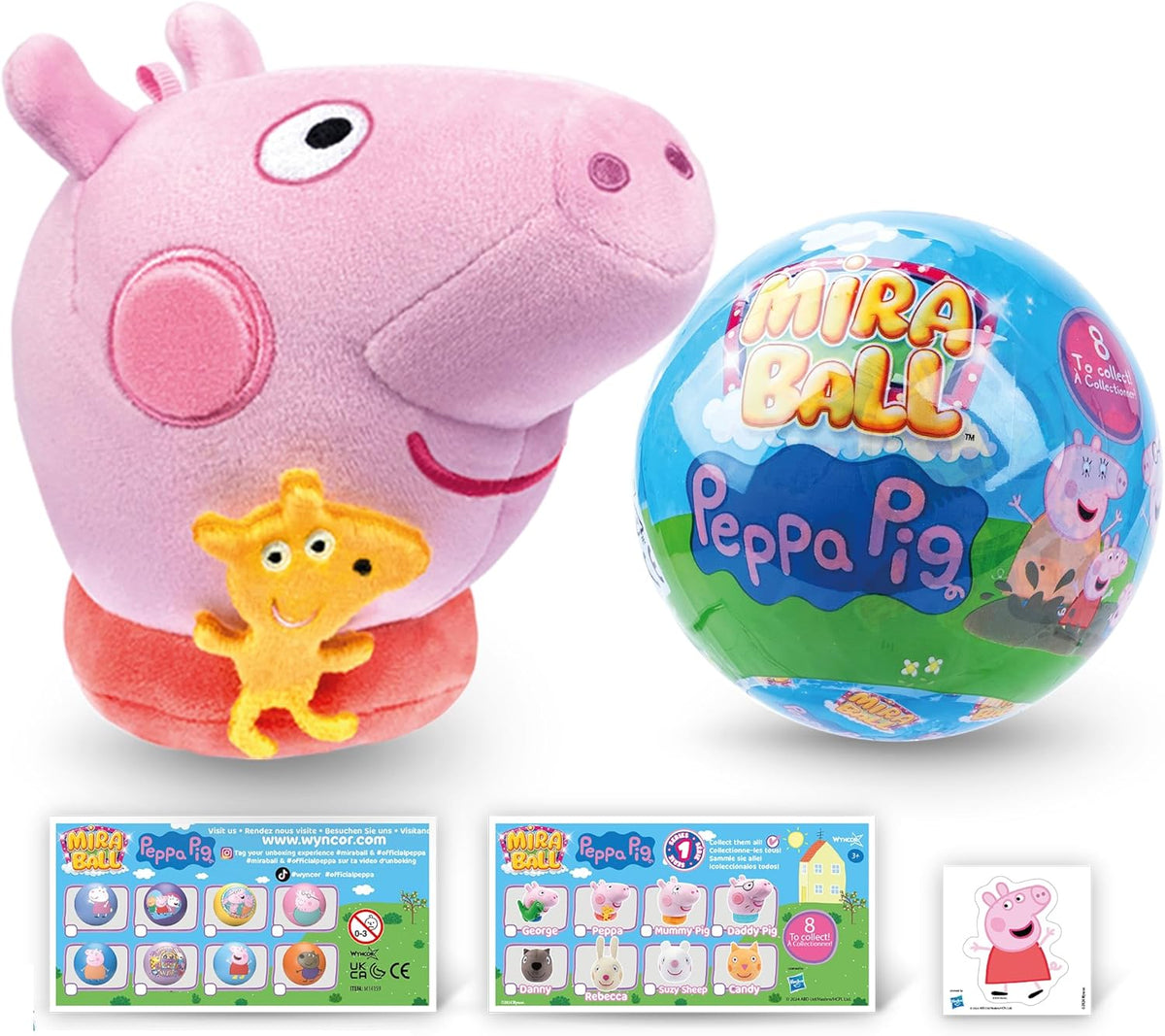 Mira Ball Surprises Peppa Pig