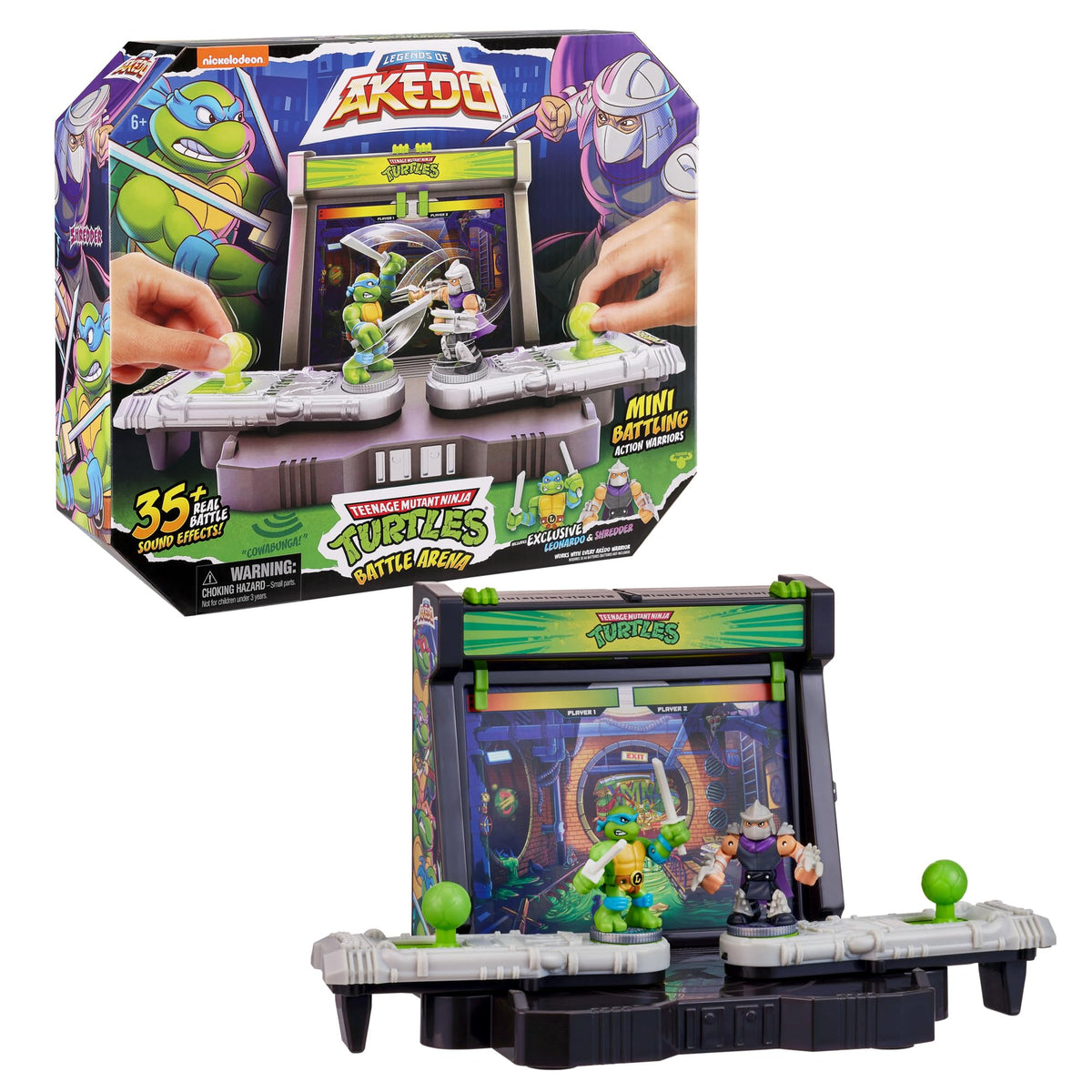 Akedo TMNT S1 Battle Arena req 3 x AA batteries