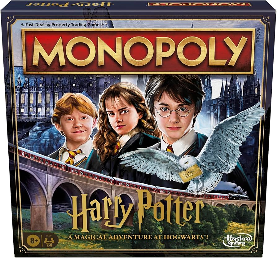 Monopoly Harry Potter A Magical Adventure at Hogwarts