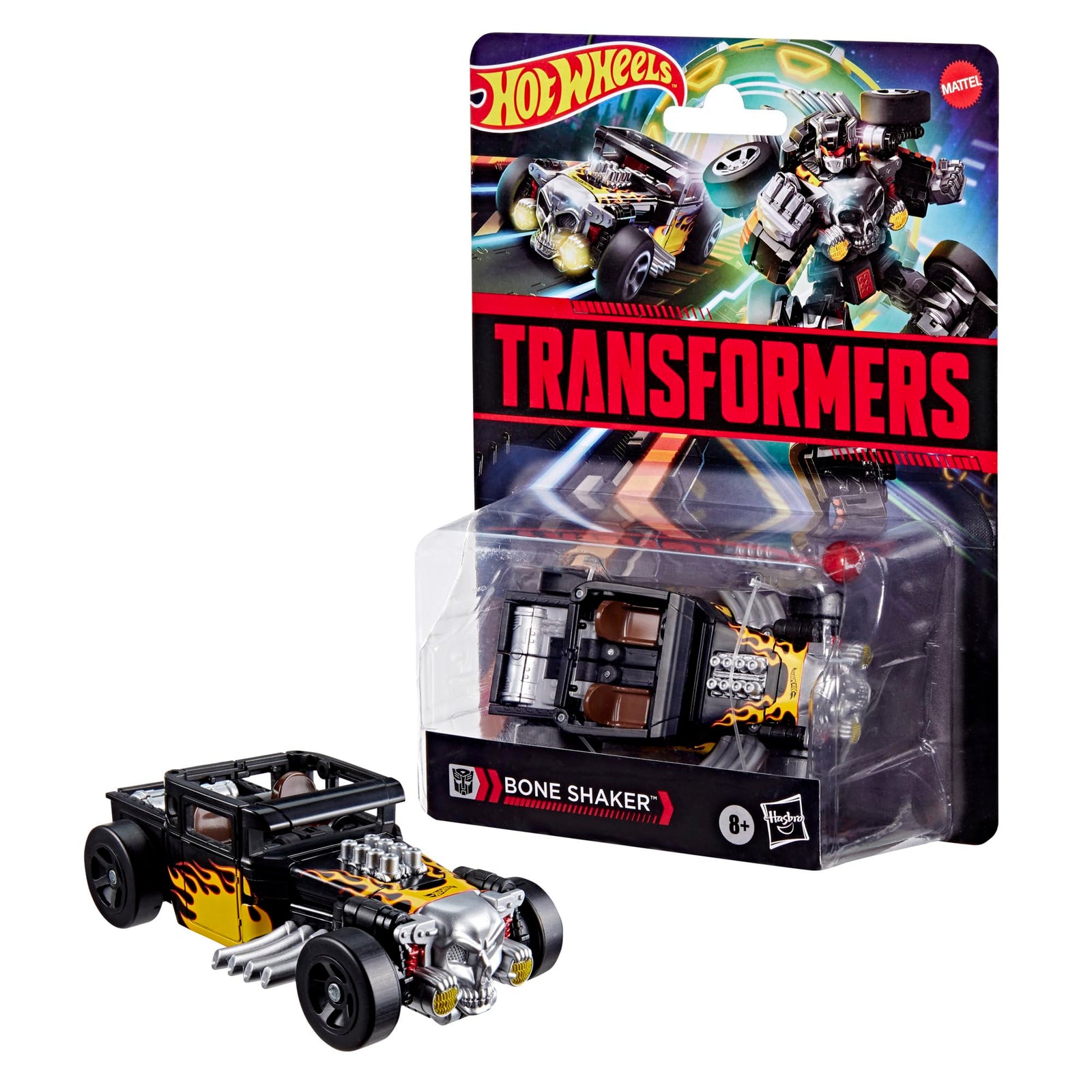 Transformers Collaboration Hot Wheels Bone Shaker