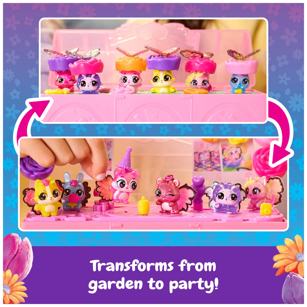 Hatchimals Bloomables Collectibles Bloom Bash Multipack