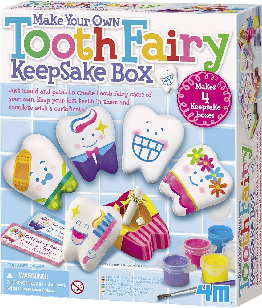 4M Tooth Fairy Keepsake Box