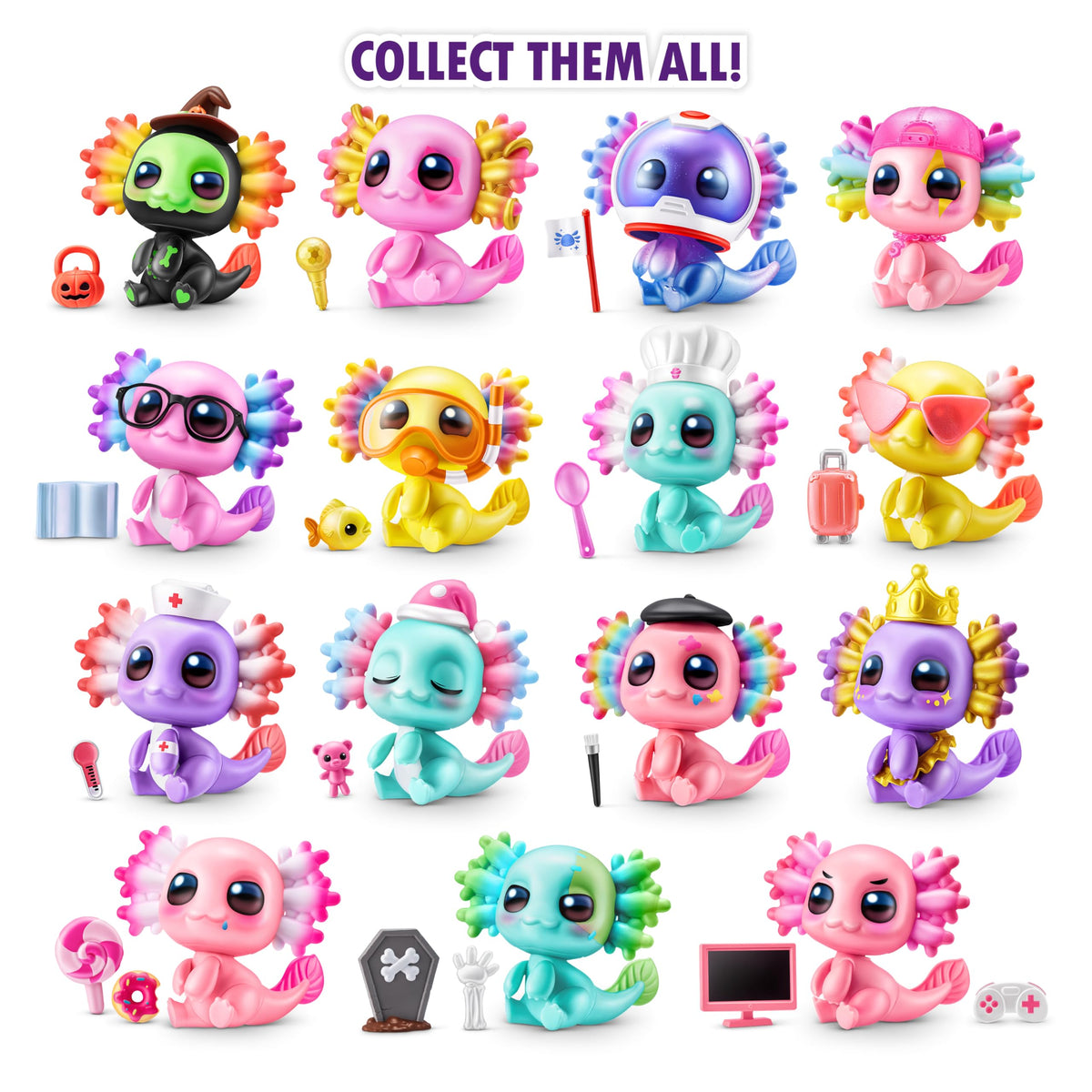 Zuru 5 Surprise A Lot A Axolotls Warrnambool Toys and Baby