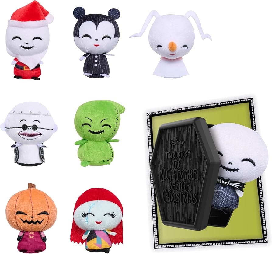 Nightmare Before Christmas Mini Coffin Capsule Plush