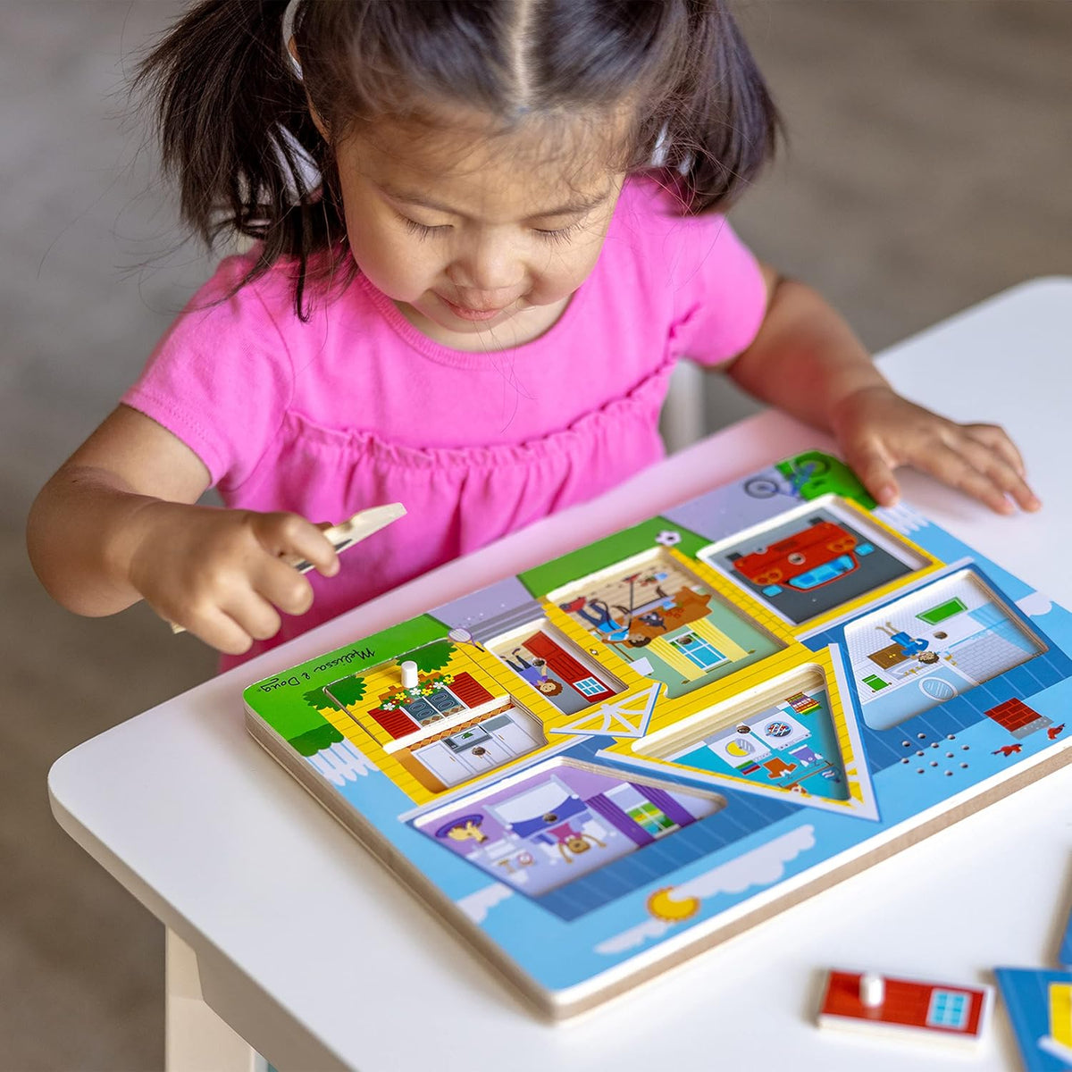 M&amp;D 734 Around The House Sound Puzzle