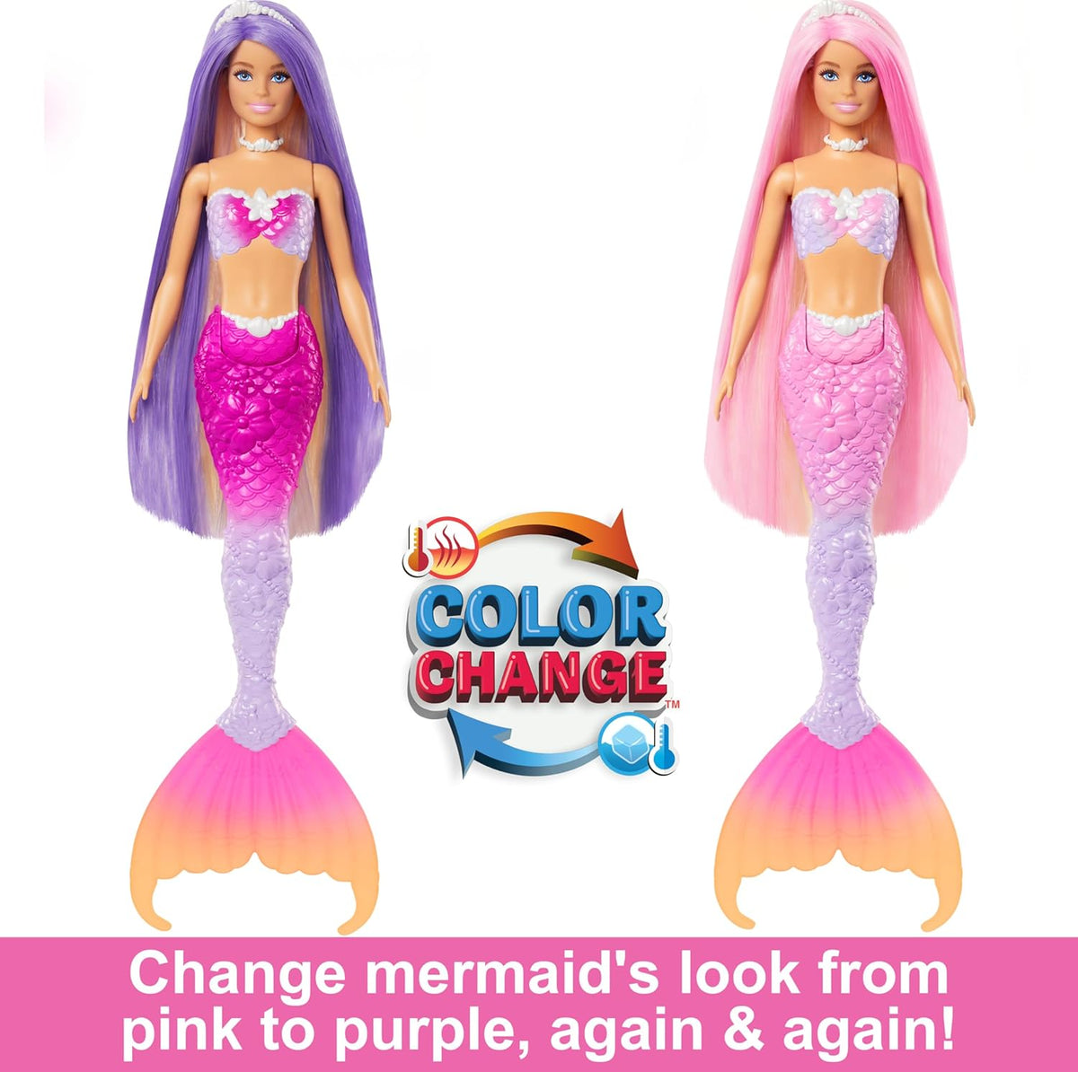 Barbie Fairytale Mermaid Colour Change Doll and Accessories